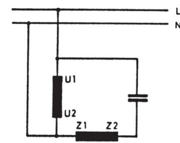 Motor - Betriebskondensator, Typ: 400 450 MPK, µF: 40,0, Kabel, Wechselstrommotor, Elektromotor, Kondensator, Anlaufkondensator, Steinmetzschaltung, Umwälzpumpe