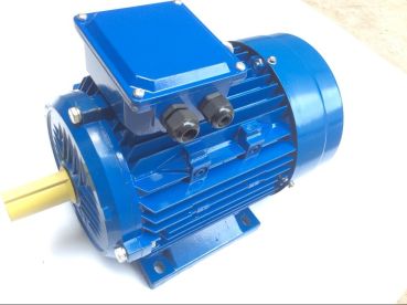 Drehstrommotor CMEC, XY3 132S-4, Leistung 5,50KW, Spannung 400V, 1500U/min, Bauform B3, Effizienzklasse IE3, Elektromotor, Kraftmotor