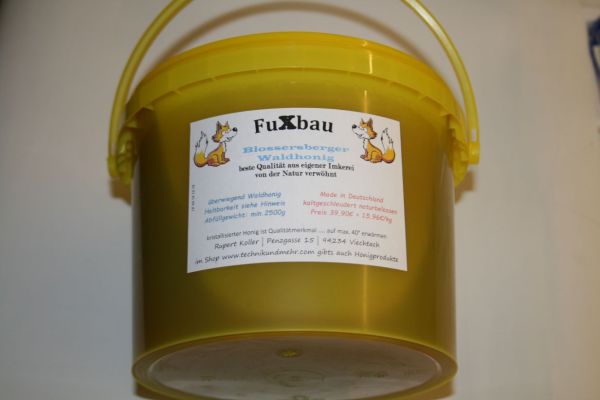 Waldhonig aus eigener Imkerei, 2500g, Bienenhonig,Tannenhonig, Blütenhonig, honig, honey, miel, miele, bal